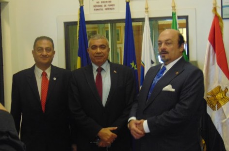 Întrevedere fostul guvernator egiptean Tarek Mahdi cu conducerea CCERPA